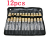 12 Stk. Professionell 20.3cm Holz Schnitzerei Meißel Furche Set Drehmaschine