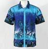 Hot LARGE SIZE Men Aloha Shirt Cruise Tropical Luau Beach Hawaiian Party Palm