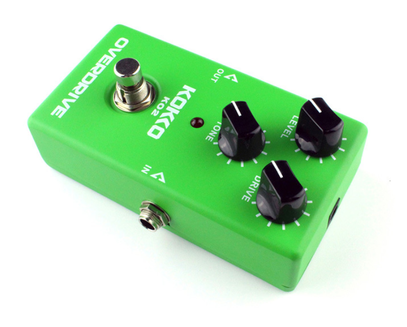 KO2 Overdrive Electric Guitar Effect Pedals True Bypass Natural Tube Sound