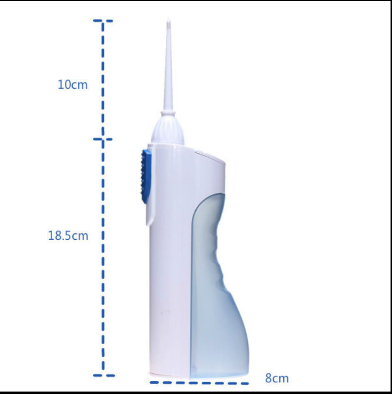 Oral Water Flosser Cordless Portable Teeth Cleaner