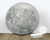LED Night Light Healing Moon Bedroom Decor Romantic Wall Lamp Remote Control