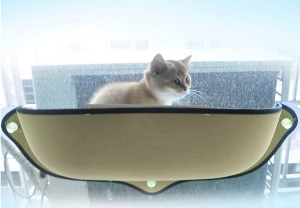 katze fenster hängematte Katze Hängematte Bett Halterung Fenster Pod Liegestuhl Saugnapf Weich