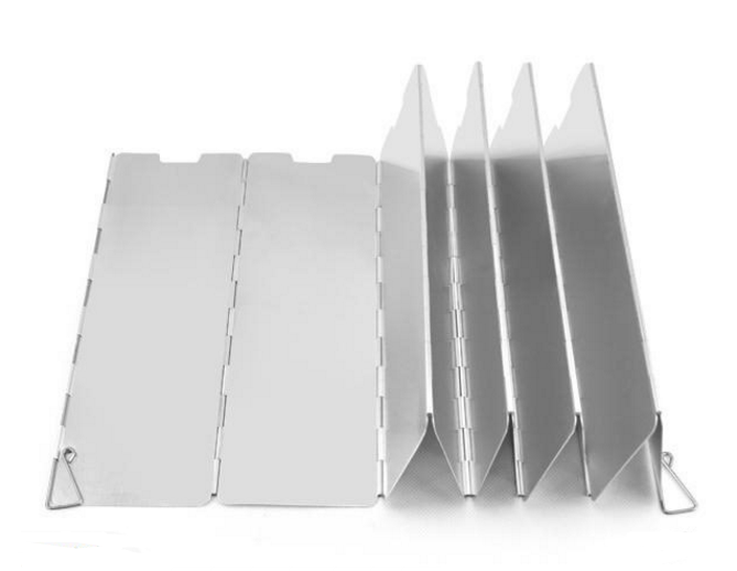 10 plates Fold Camping Cooker Stove Cover Wind Shield