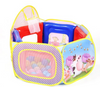 6 Panel Safety Playpen Play Center Yard Pop Up Ball Pit Play pen basketball hoop