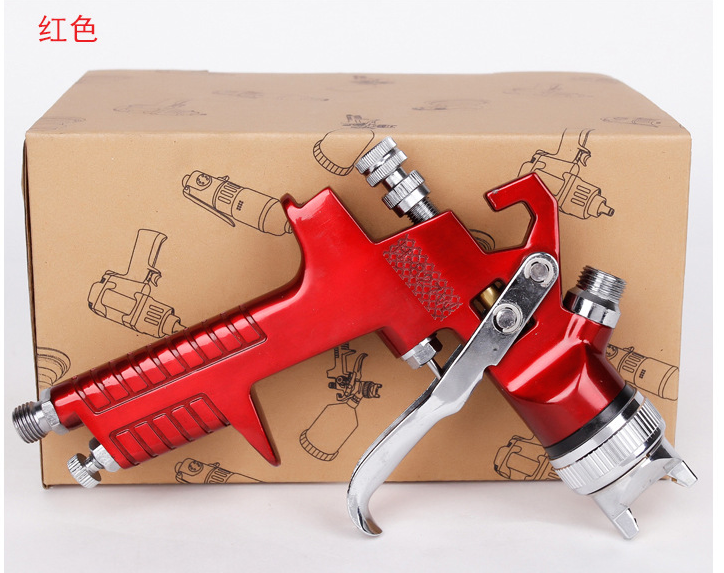1.4/1.7/2.0mm Nozzle HVLP Gravity Feed Professional Car Paint Spray Gun 600ml