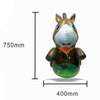 Thick Large Tumbler Inflatable Horse PVC Toy