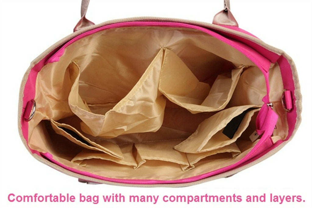 Chic Fashion Cute Baby Diaper Nappy Multifunction  Bag Mommy Shoulder Bag