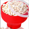 Silicone Microwave Popcorn Popper Maker Collapsible Container Home Kitchen