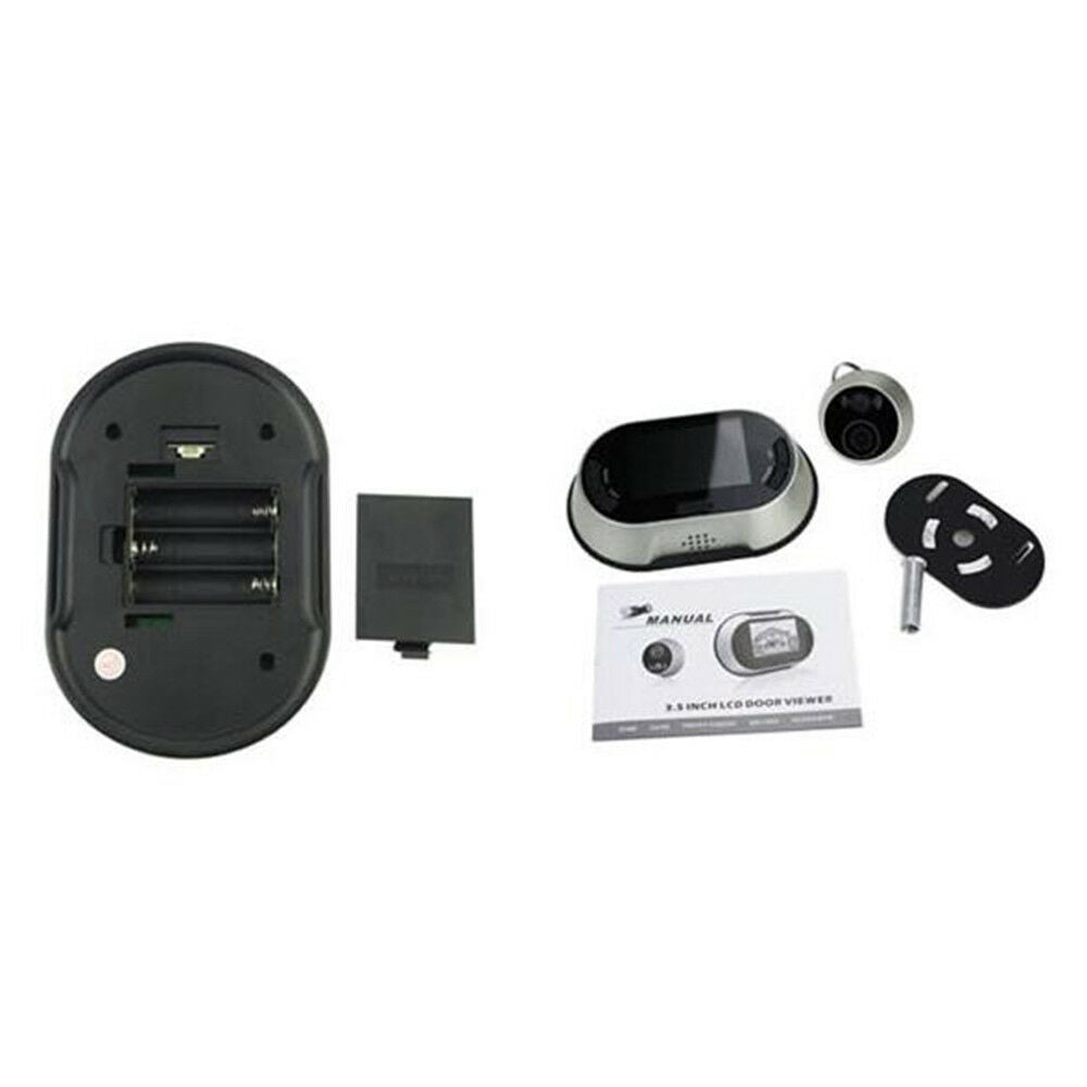 LCD Digital Door Viewer Doorbell with Camera 3.5"