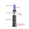 0-10% Brix Refractometer Automatic Temperature Compensation Fruit  Refractometer