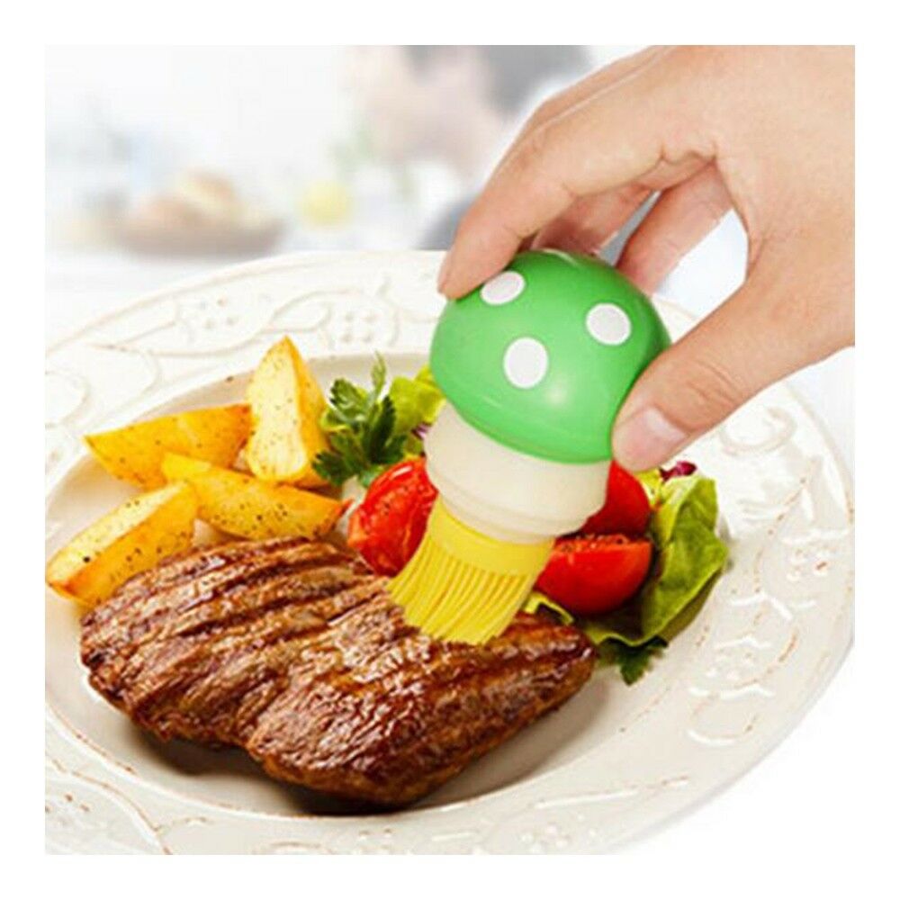 Kitchen Mushroom Heat-resistant Silicone Oil Brush