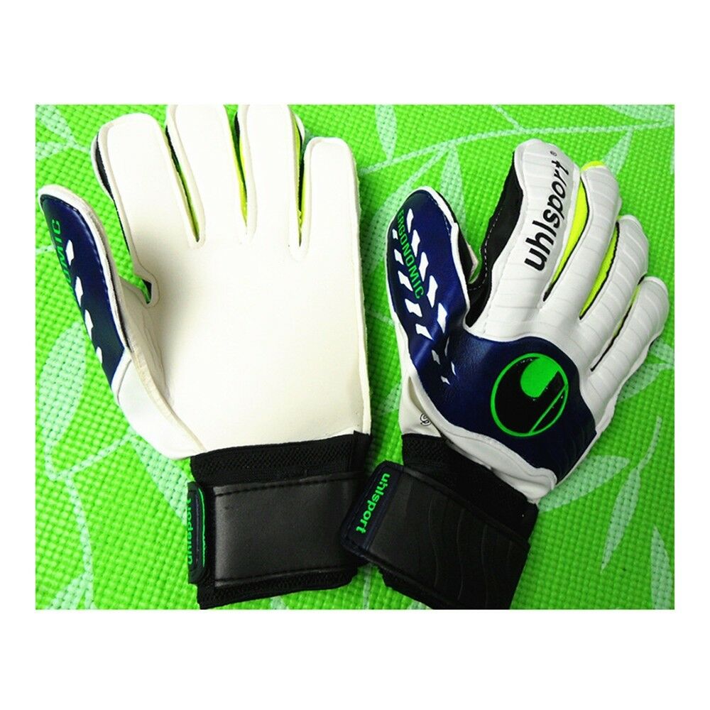 Latex Non-slip Thick Goalkeeper Gloves Roll Finger   green  8