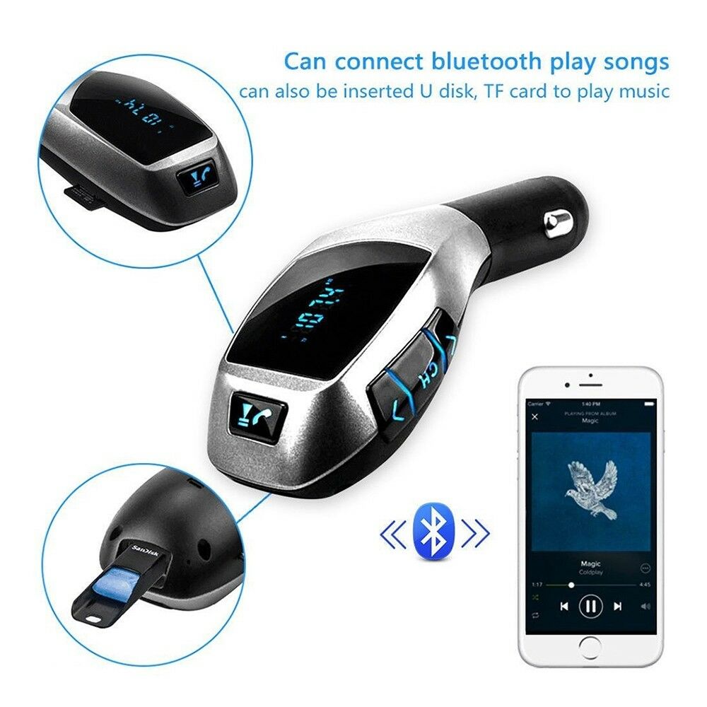 X5 Car Bluetooth Transmitter FM Bluetooth MP3