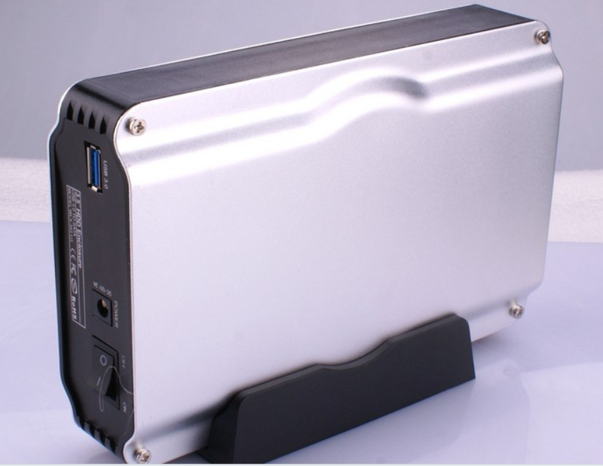 USB 3.0 3.5"/2.5" SATA HDD Enclosure Case with Big Fan