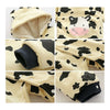 Infant Cow Cotton Rompers One-pieces Thick Jumpsuits 0-3-6 months 59cm
