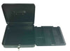 10 Inch Small Steel Cash Box Safty box With Removable Tray and Key Lock 2 keys