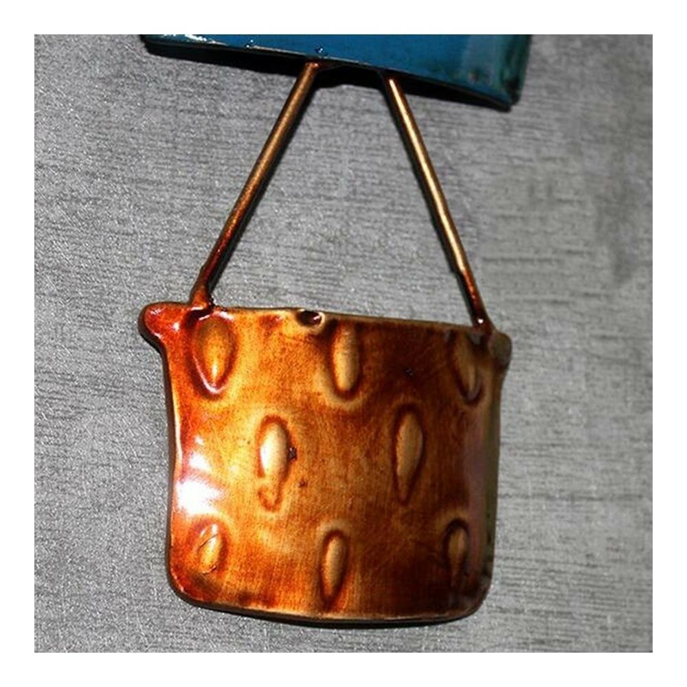 Iron Baloon Wall Hanging Decoration America Village   blue+white+red