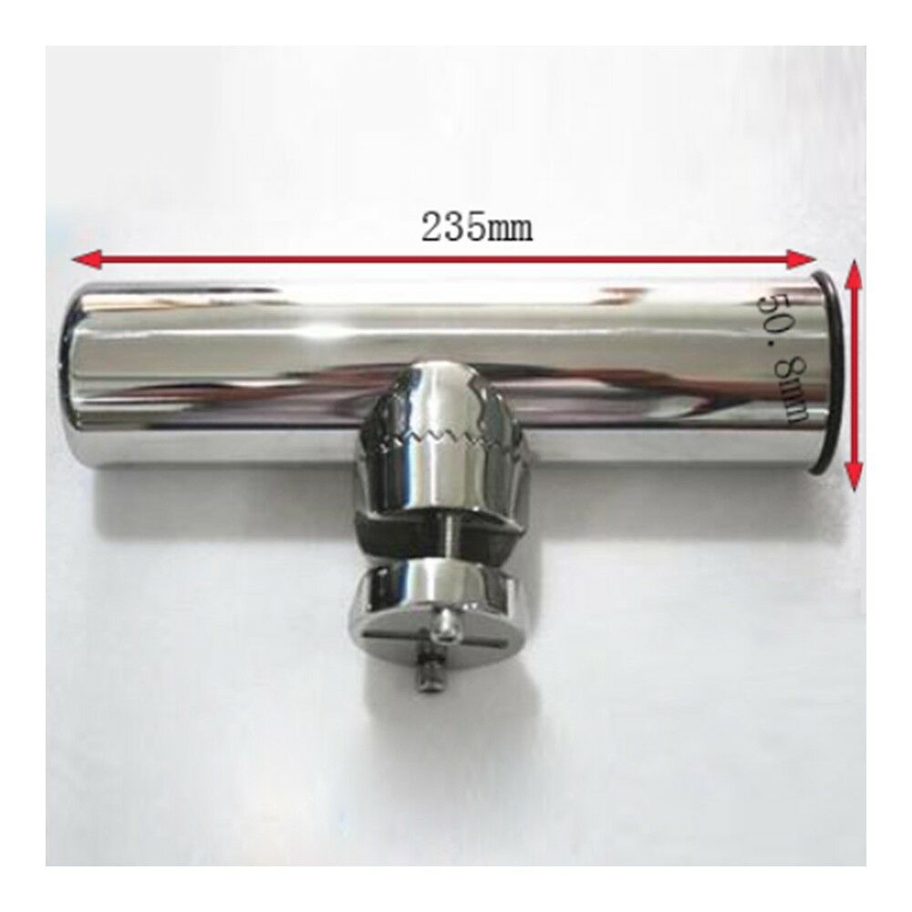 Stainless Steel Yacht Marine Fishing Rod Holder 26-32mm 02