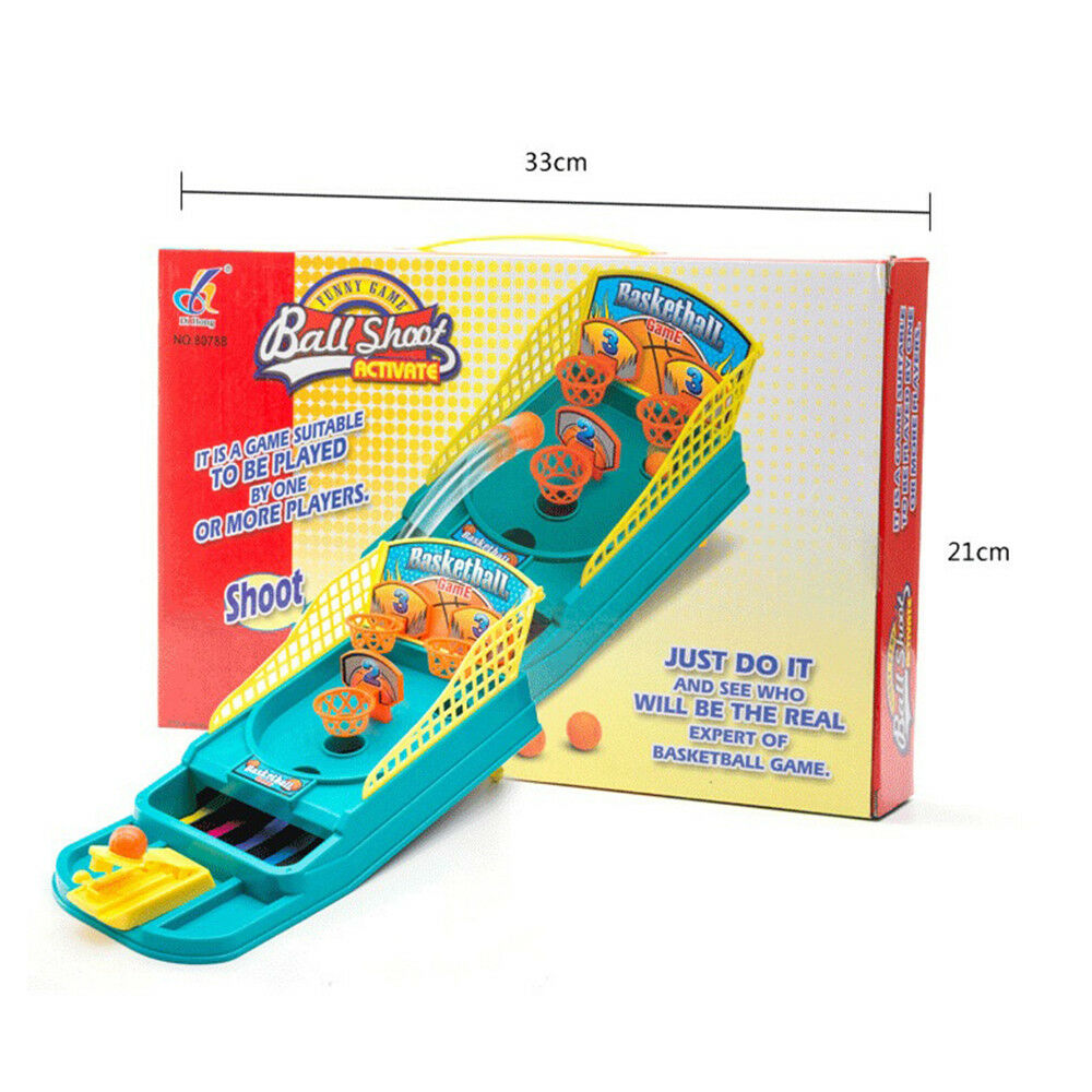 Finger Catapult Basketball Court Play Game Toy