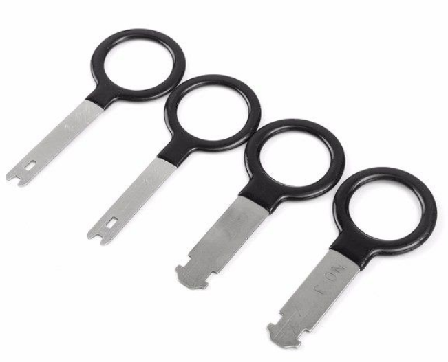 20pcs Car Radio Audio Stereo CD Player Removal Key Tool Kit Set