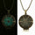 Necklace Alloy Hollow Noctilucence Pendant Necklace