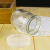 Pudding Bottle Glass Pudding Cup with Cover  100ml