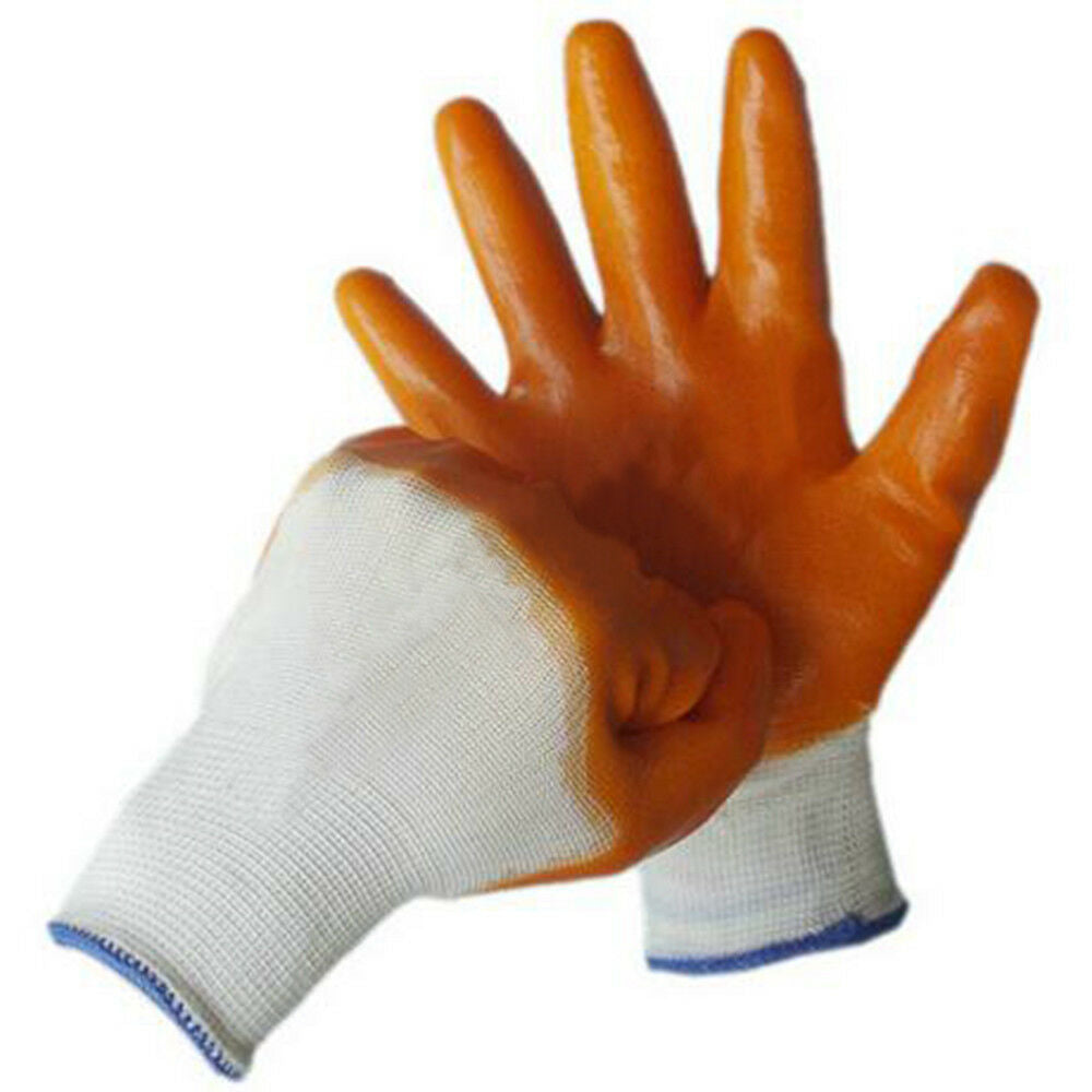 1 pair Work Universal Protection PVC Gloves 24cm