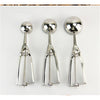 1PC Stainless Steel Ice Cream Scoop Scooper Cookie Dough Fruit Portioner Scooper   S - Mega Save Wholesale & Retail