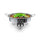 2 PCT special thick stainless steel broadside ears dry pan alcohol stove Stewed broadside Bar Ding   24CM - Mega Save Wholesale & Retail