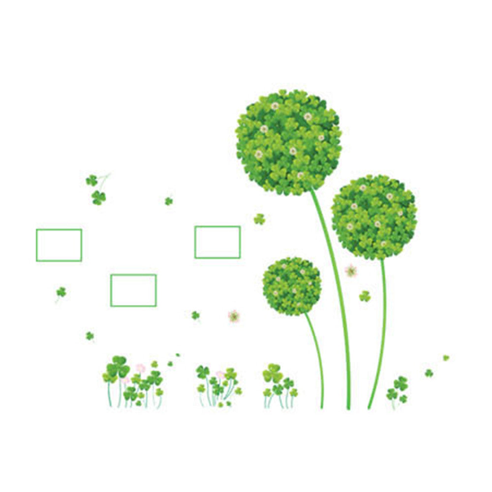 Fresh Clover Wallpaper Wall Sticker Removeable - Mega Save Wholesale & Retail - 1