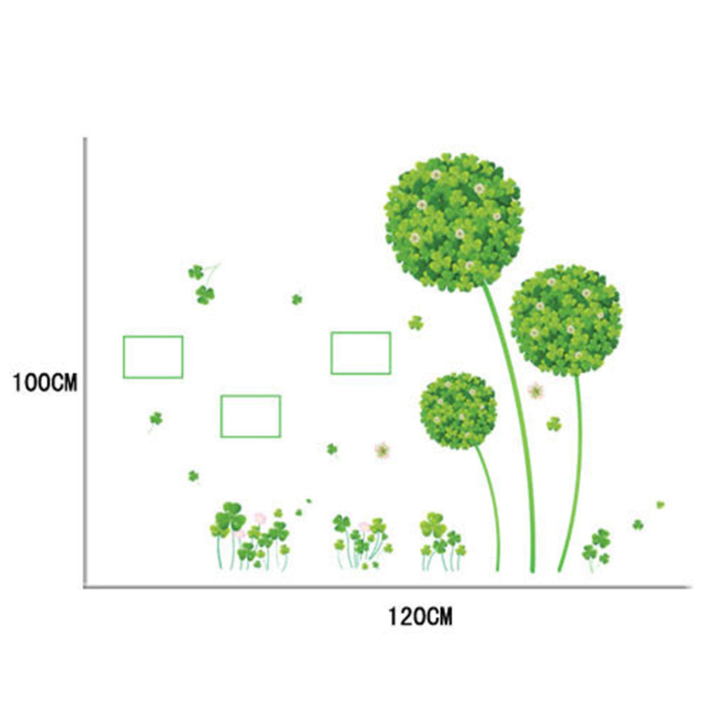 Fresh Clover Wallpaper Wall Sticker Removeable - Mega Save Wholesale & Retail - 3