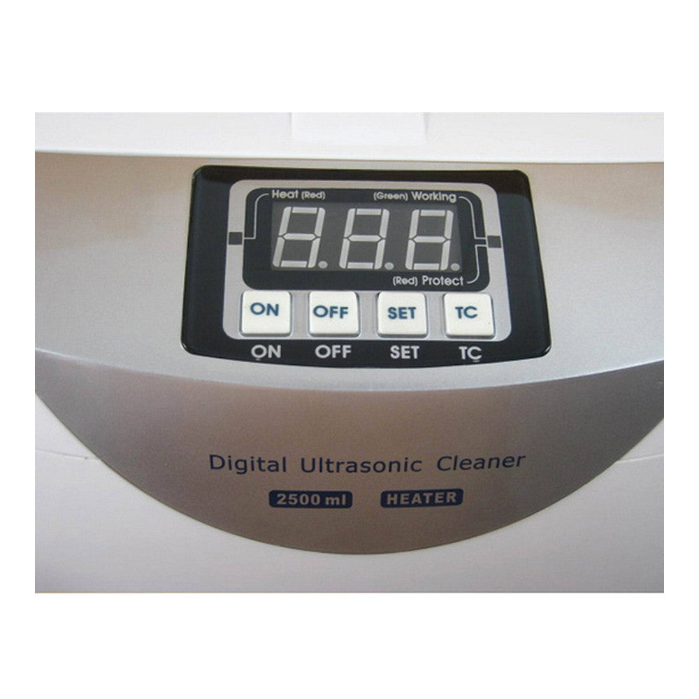 Ultrasonic Cleaner Powerful 170W Digital Display Large Tank Capacity 2500ml - Mega Save Wholesale & Retail - 4