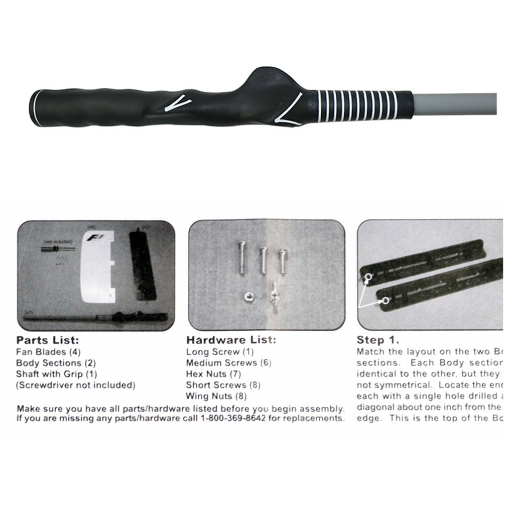 golf swing training aid practice trainer power swing fan - Mega Save Wholesale & Retail - 4