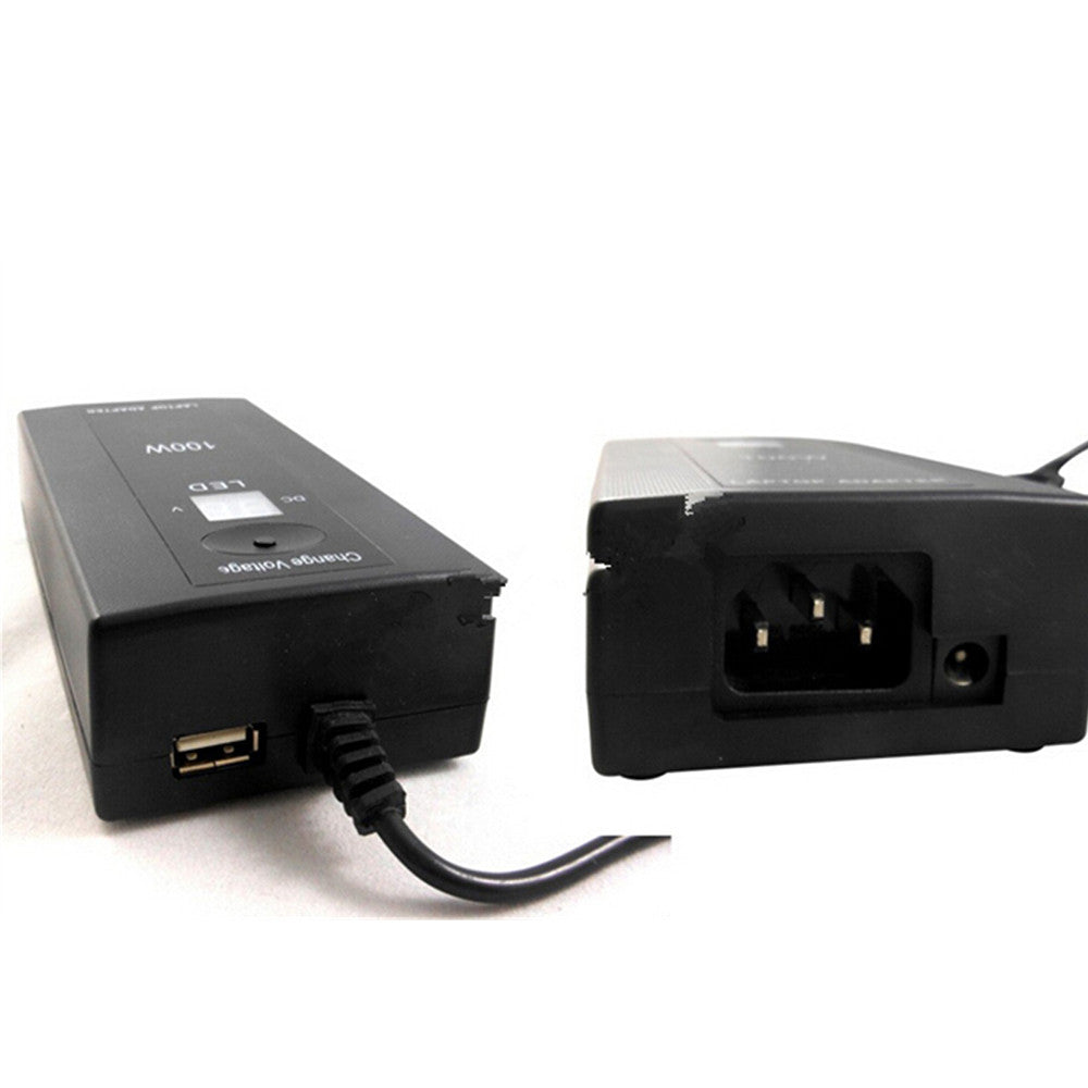 100W Auto Universal DC/AC Power Regulated USB Car Charger Laptop Notebook Power Supply - Mega Save Wholesale & Retail