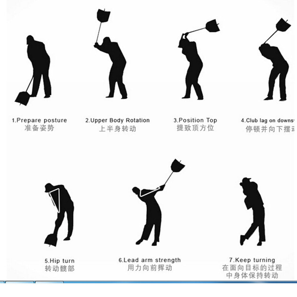 golf swing training aid practice trainer power swing fan - Mega Save Wholesale & Retail - 5