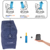 Inflatable Travel Footrest, Leg Rest Travel Pillow - Kids' Bed to Lay Down Flat on Flights