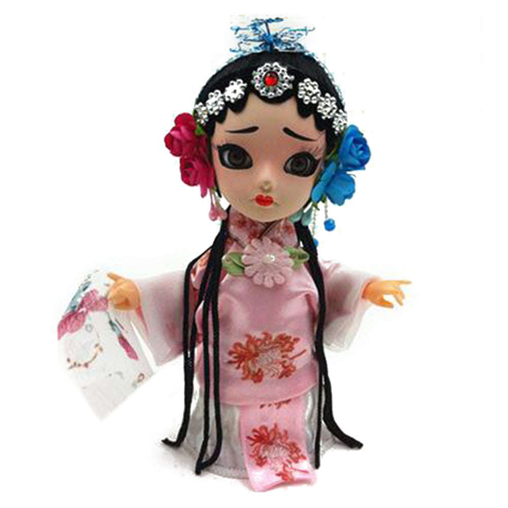 Cloth Figurine Doll Q Version Doll Table Decoration Du Liniang - Mega Save Wholesale & Retail - 1
