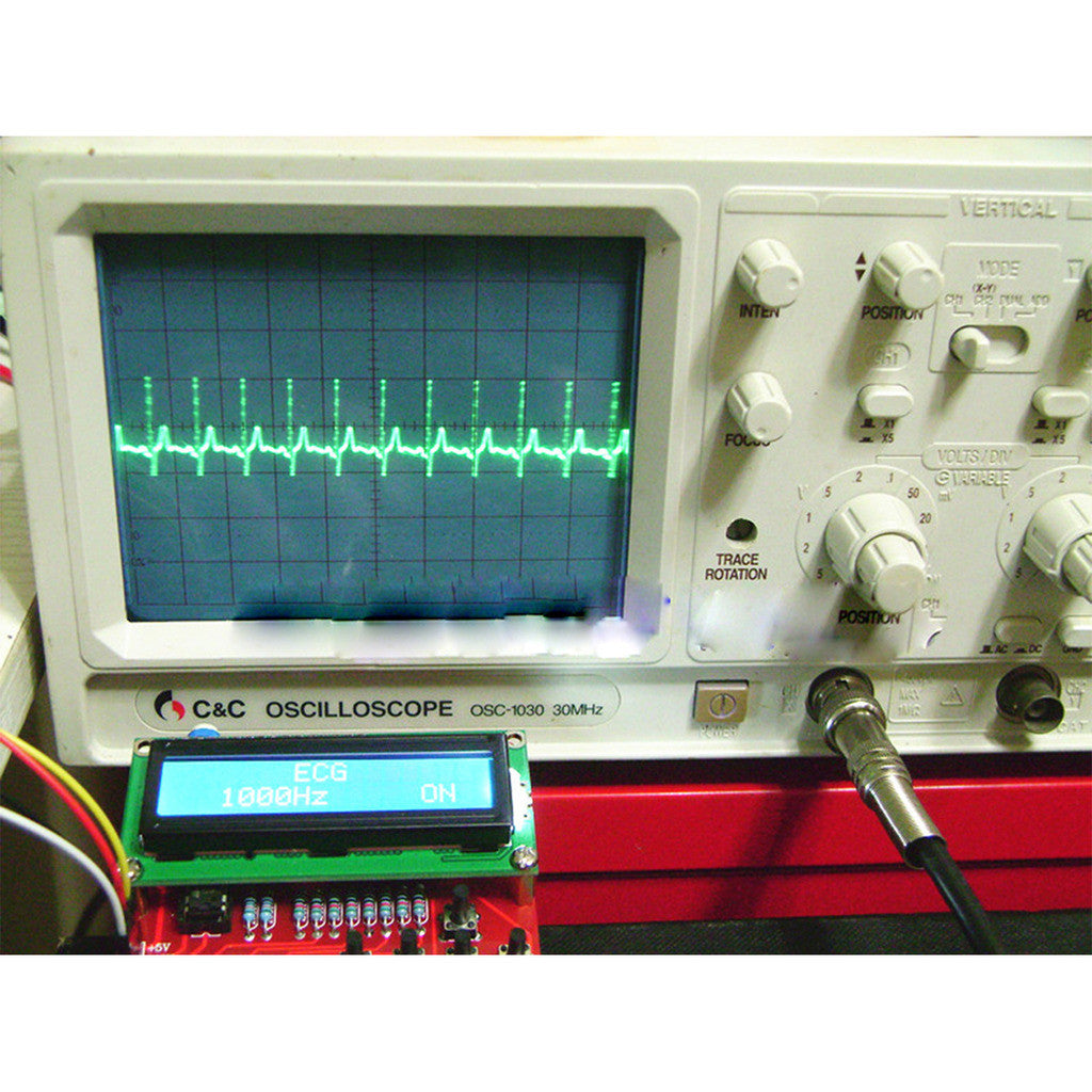 DDS function generator square wave pulse triangle sine sawtooth noise generator DIY kit - Mega Save Wholesale & Retail - 2