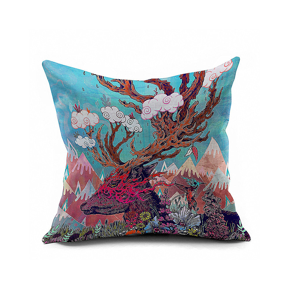 Cotton Flax Pillow Cushion Cover Comprehensive    BZ013 - Mega Save Wholesale & Retail