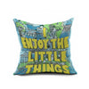 Cotton Flax Pillow Cushion Cover Comprehensive    BZ191 - Mega Save Wholesale & Retail