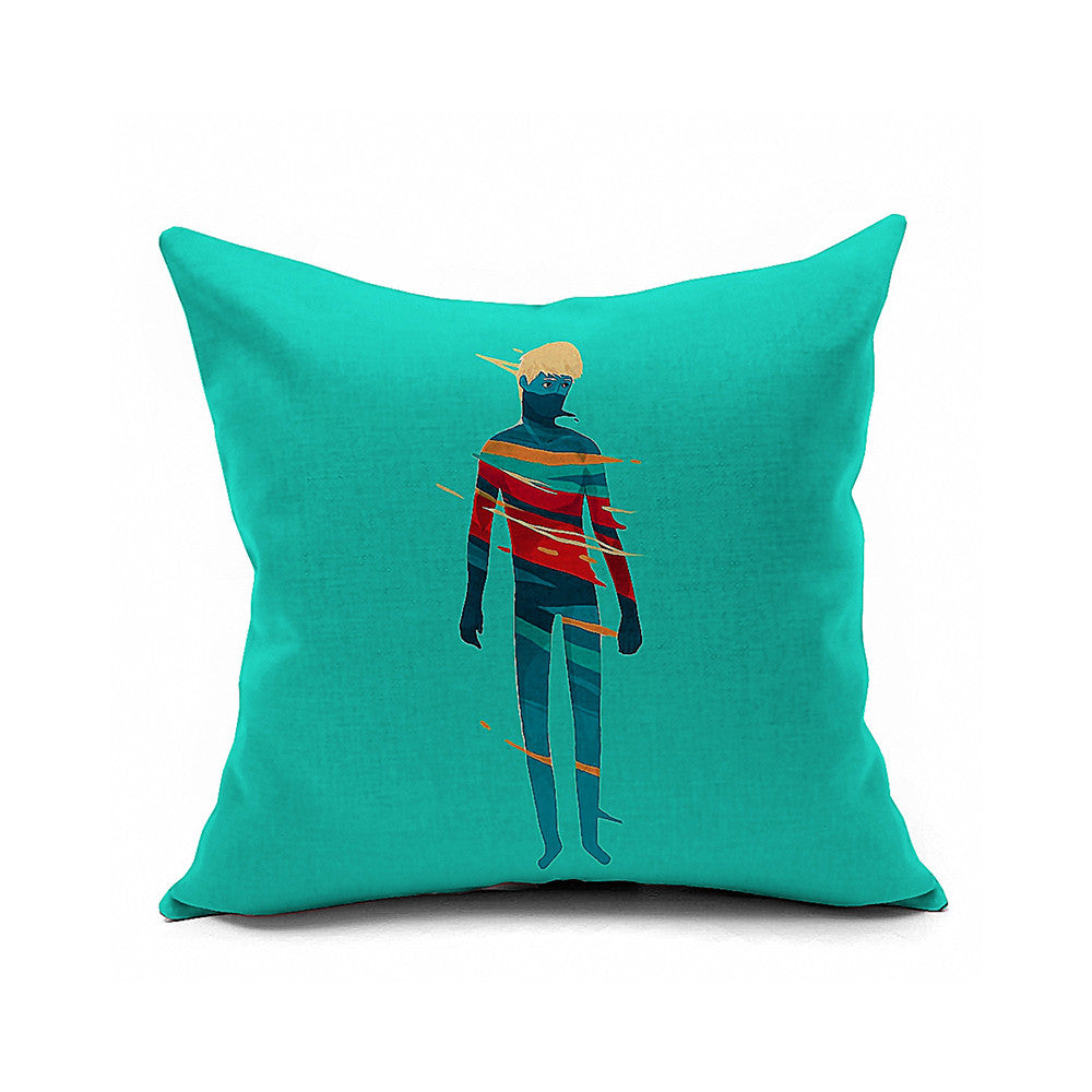 Cotton Flax Pillow Cushion Cover Comprehensive    BZ286 - Mega Save Wholesale & Retail