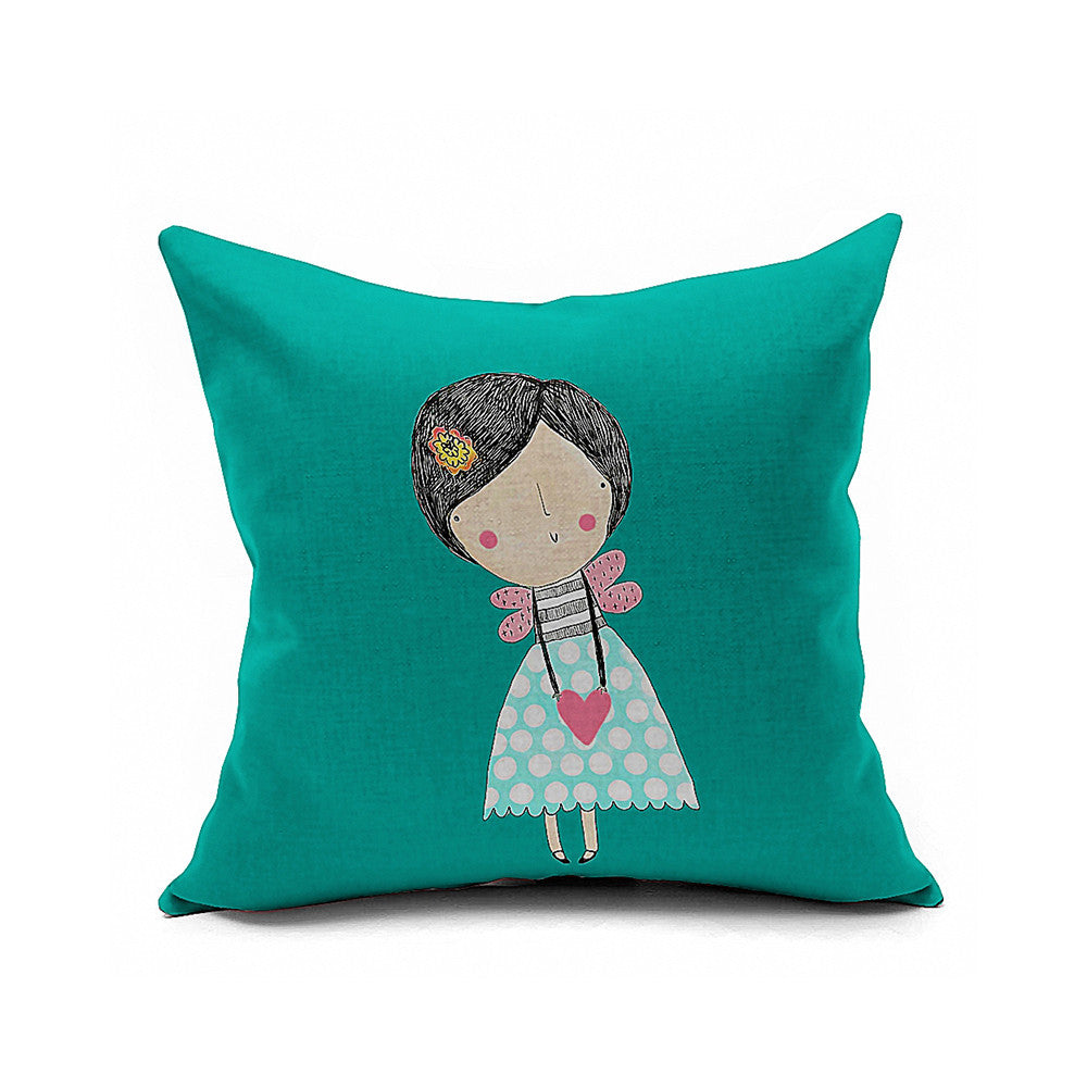Cotton Flax Pillow Cushion Cover Comprehensive    BZ479 - Mega Save Wholesale & Retail