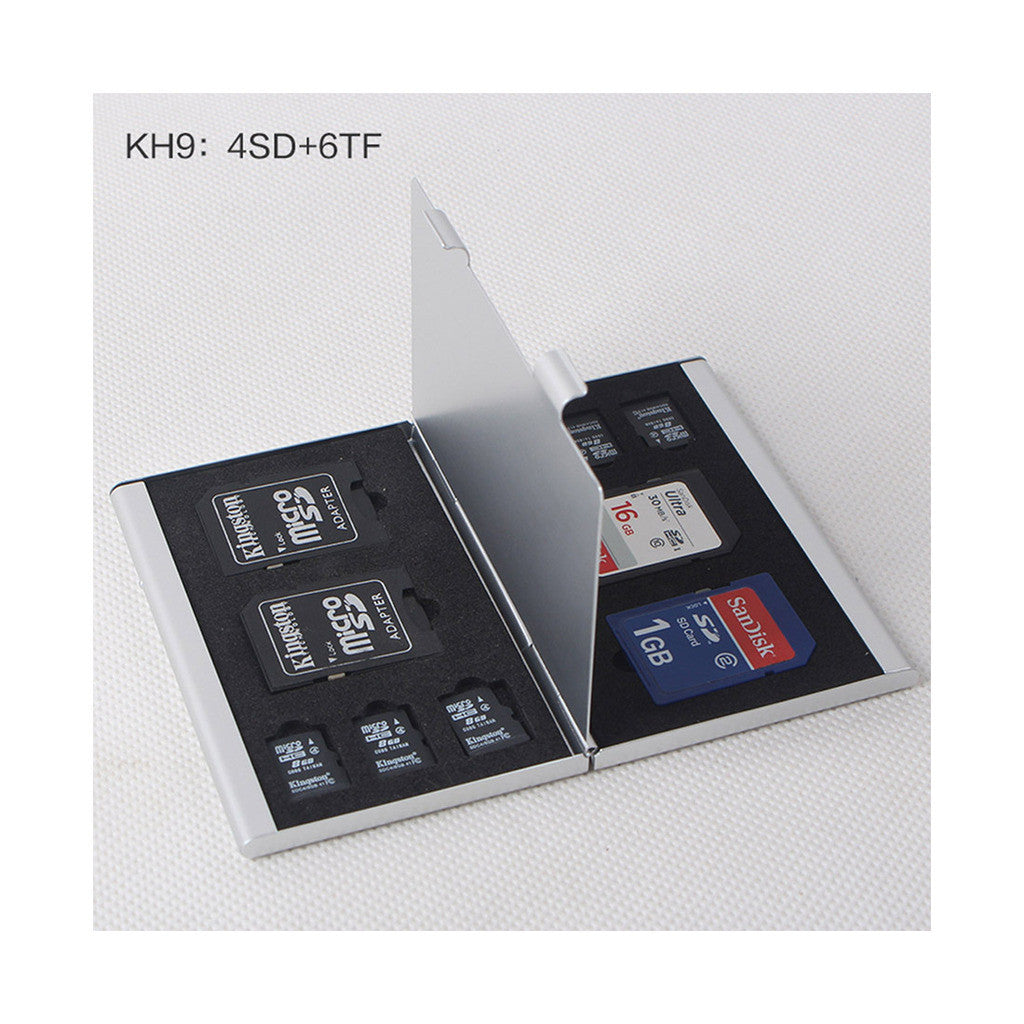 Metal Multifuntional Card Box PSV CF SD TF Memory Card Storage Box KH9    6PSV - Mega Save Wholesale & Retail - 6