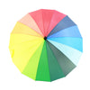 2015 New Rainbow Umbrella with Straight Shank Wedding Party Favor - Mega Save Wholesale & Retail