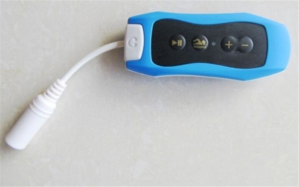 4GB Waterproof MP3 Music Player Swimming Diving Surfing Underwater Sports FM Blue - Mega Save Wholesale & Retail - 3