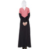 Muslim Long Dress Motley Splicing   red - Mega Save Wholesale & Retail - 3
