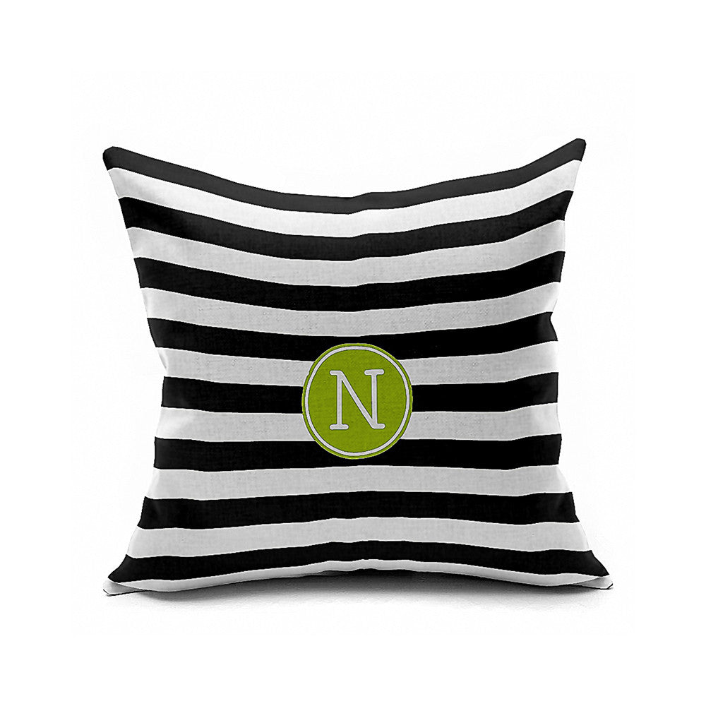 Cotton Flax Pillow Cushion Cover Letter   ZM190 - Mega Save Wholesale & Retail