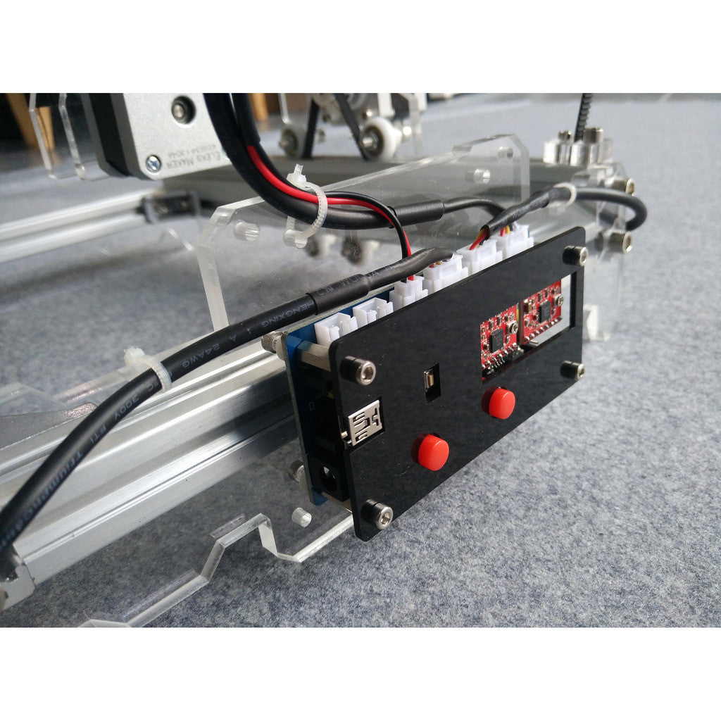300 MW Desktop DIY Laser Engraver Machine in Flat Aluminum, Alloy & Acrylic Materials - Mega Save Wholesale & Retail - 3
