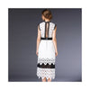 Backless Sexy Crochet Hollow Water Soluble Long Skirt Slim Dress60185  white   S - Mega Save Wholesale & Retail - 2