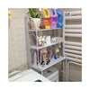 Landmark Taoyuan Court Continental retro multilayer toilet rack toilet toilet shelving factory direct anti-rust   White - Mega Save Wholesale & Retail - 2